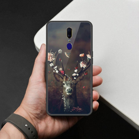 Oppo F11 Cover - Brave Series - HQ Ultra Shine Premium Infinity Glass Soft Silicon Borders Case
