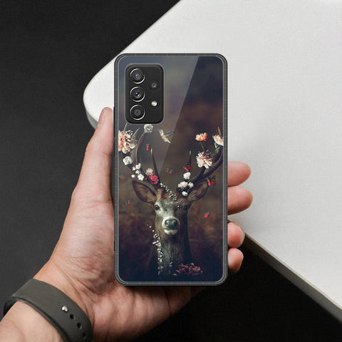 Samsung Galaxy A52 Cover - Brave Series - HQ Ultra Shine Premium Infinity Glass Soft Silicon Borders Case