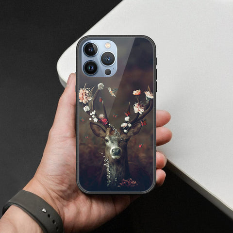 iPhone 13 Pro Max Cover - Brave Series - HQ Ultra Shine Premium Infinity Glass Soft Silicon Borders Case