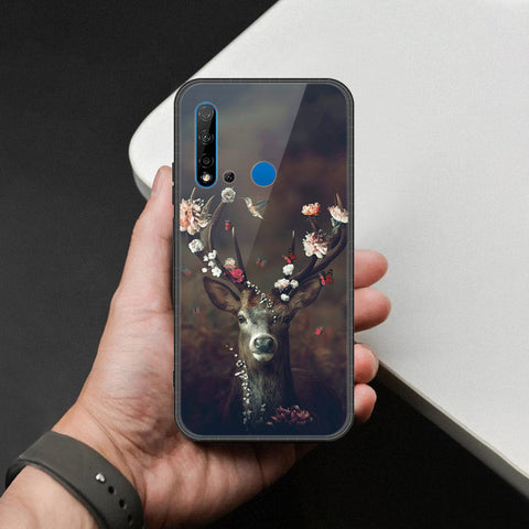 Huawei P20 Lite 2019 Cover - Brave Series - HQ Ultra Shine Premium Infinity Glass Soft Silicon Borders Case