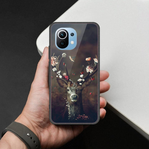 Xiaomi Mi 11 Cover - Brave Series - HQ Ultra Shine Premium Infinity Glass Soft Silicon Borders Case