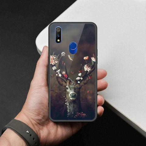 Realme 3 Pro Cover - Brave Series - HQ Ultra Shine Premium Infinity Glass Soft Silicon Borders Case