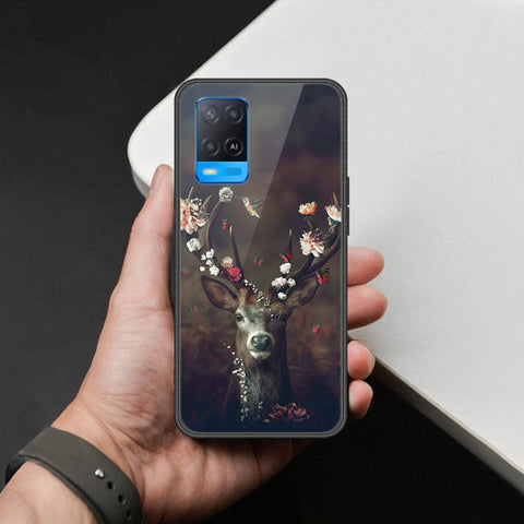 Oppo A54 4G Cover - Brave Series - HQ Ultra Shine Premium Infinity Glass Soft Silicon Borders Case