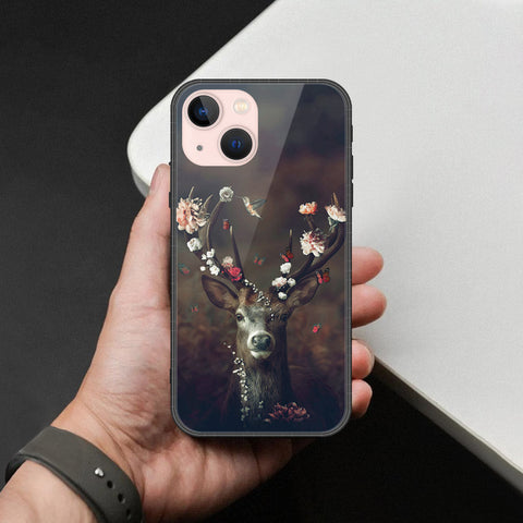 iPhone 14 Plus Cover - Brave Series - HQ Ultra Shine Premium Infinity Glass Soft Silicon Borders Case