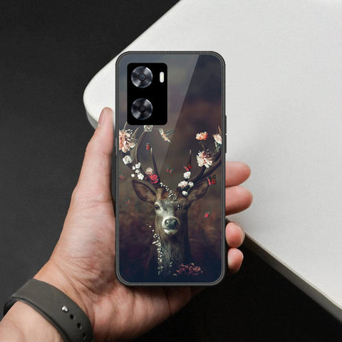 Oppo A77s Cover - Brave Series - HQ Ultra Shine Premium Infinity Glass Soft Silicon Borders Case