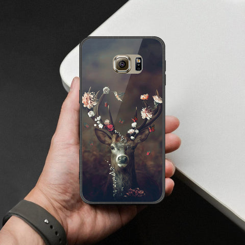 Samsung Galaxy S6 Cover - Brave Series - HQ Ultra Shine Premium Infinity Glass Soft Silicon Borders Case