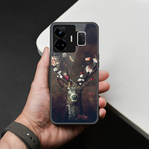 Realme GT3 Cover - Brave Series - HQ Ultra Shine Premium Infinity Glass Soft Silicon Borders Case