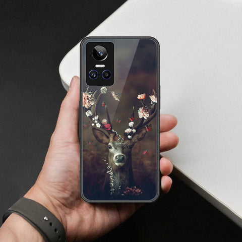 Realme GT Neo 3 Cover - Brave Series - HQ Ultra Shine Premium Infinity Glass Soft Silicon Borders Case