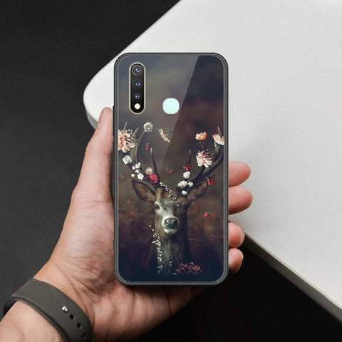Vivo Y19 Cover - Brave Series - HQ Ultra Shine Premium Infinity Glass Soft Silicon Borders Case