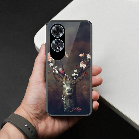 Oppo A60 Cover - Brave Series - HQ Ultra Shine Premium Infinity Glass Soft Silicon Borders Case