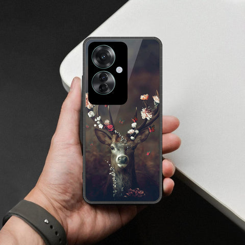 Oppo Reno 11F 5G Cover - Brave Series - HQ Ultra Shine Premium Infinity Glass Soft Silicon Borders Case