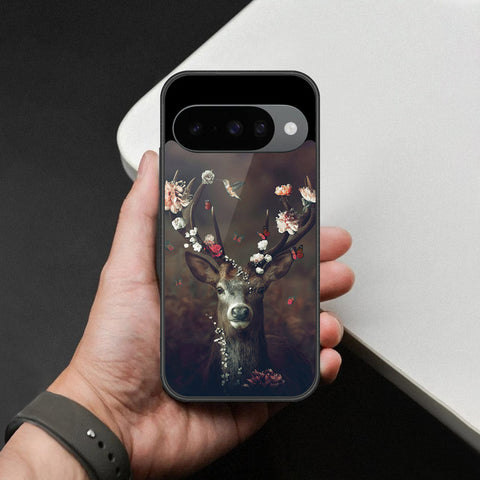 Google Pixel 10 Cover - Brave Series - HQ Ultra Shine Premium Infinity Glass Soft Silicon Borders Case