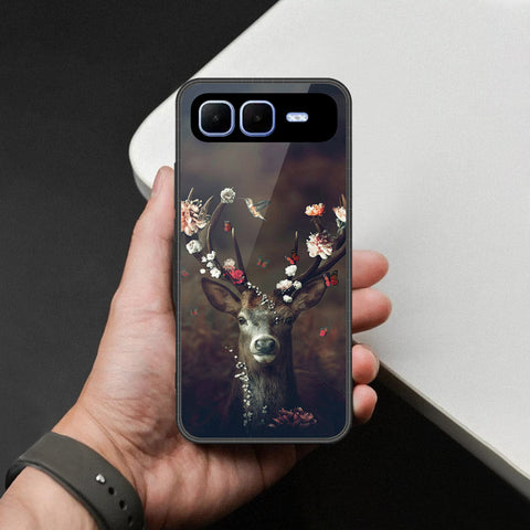 Infinix Smart 10 Plus Cover - Brave Series - HQ Ultra Shine Premium Infinity Glass Soft Silicon Borders Case