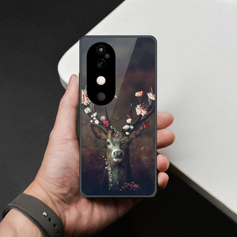 Vivo S19 Cover - Brave Series - HQ Ultra Shine Premium Infinity Glass Soft Silicon Borders Case