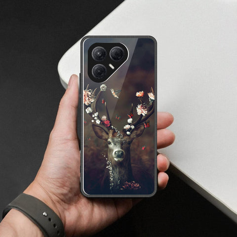Tecno Pova 7 4G Cover - Brave Series - HQ Ultra Shine Premium Infinity Glass Soft Silicon Borders Case
