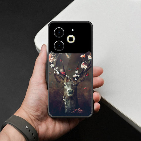 Tecno Pova 6 Cover - Brave Series - HQ Ultra Shine Premium Infinity Glass Soft Silicon Borders Case