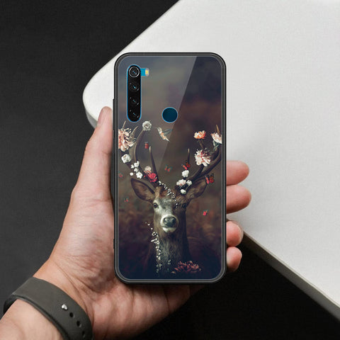 Xiaomi Redmi Note 8 Cover - Brave Series - HQ Ultra Shine Premium Infinity Glass Soft Silicon Borders Case