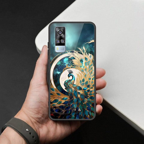 Vivo Y51s Cover - Brave Series - HQ Ultra Shine Premium Infinity Glass Soft Silicon Borders Case