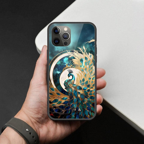 iPhone 12 Pro Max - Brave Series - HQ Ultra Shine Premium Infinity Glass Soft Silicon Borders Case