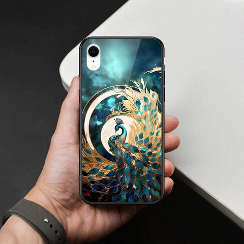 iPhone XR - Brave Series - HQ Ultra Shine Premium Infinity Glass Soft Silicon Borders Case