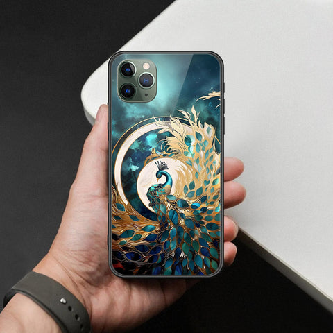 iPhone 11 Pro - Brave Series - HQ Ultra Shine Premium Infinity Glass Soft Silicon Borders Case