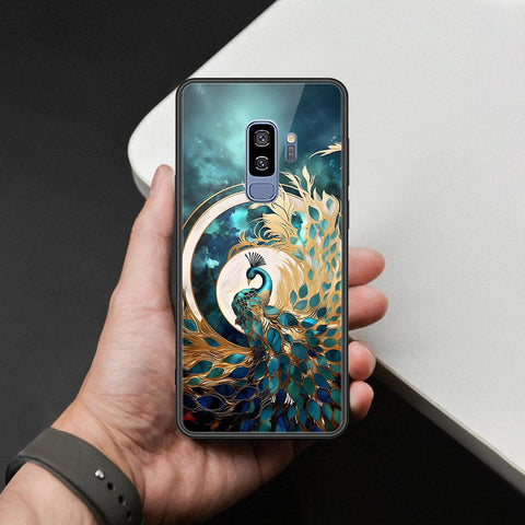 Samsung Galaxy S9 Plus Cover - Brave Series - HQ Ultra Shine Premium Infinity Glass Soft Silicon Borders Case