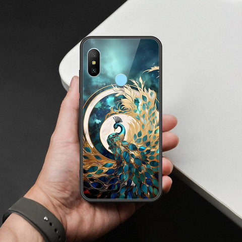 Redmi 6 Pro Cover - Brave Series - HQ Ultra Shine Premium Infinity Glass Soft Silicon Borders Case