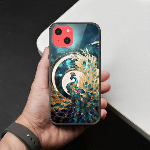 iPhone 13 Mini Cover - Brave Series - HQ Ultra Shine Premium Infinity Glass Soft Silicon Borders Case