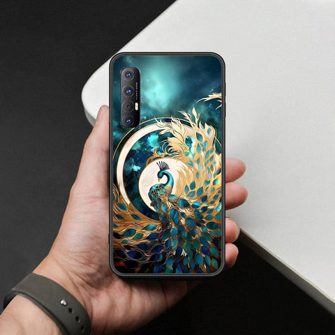 Oppo Reno 3 Pro Cover - Brave Series - HQ Ultra Shine Premium Infinity Glass Soft Silicon Borders Case