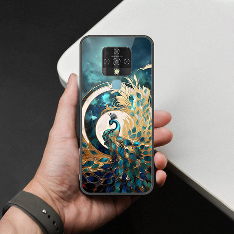 Tecno Camon 16 Cover - Brave Series - HQ Ultra Shine Premium Infinity Glass Soft Silicon Borders Case