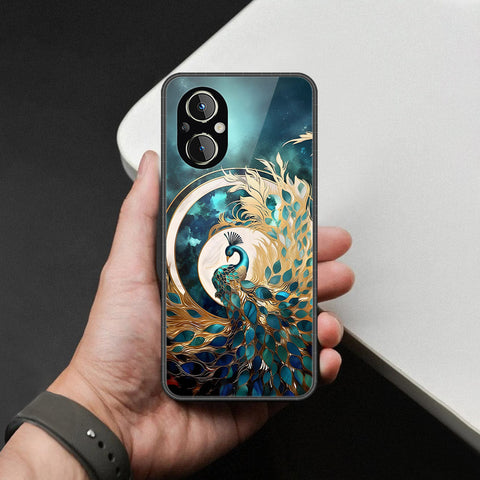 Oppo Reno 7Z 5G Cover - Brave Series - HQ Ultra Shine Premium Infinity Glass Soft Silicon Borders Case