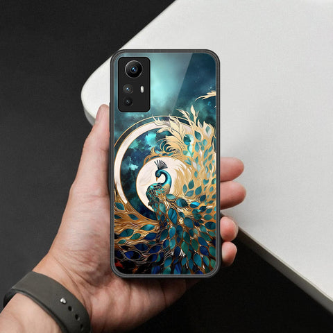Xiaomi Redmi Note 12S Cover - Brave Series - HQ Ultra Shine Premium Infinity Glass Soft Silicon Borders Case