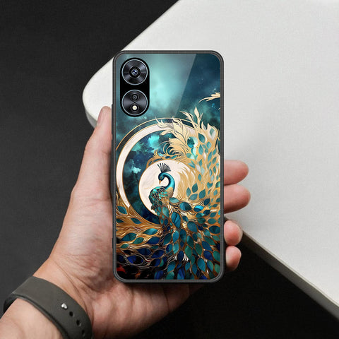 Oppo A78 4G Cover - Brave Series - HQ Ultra Shine Premium Infinity Glass Soft Silicon Borders Case