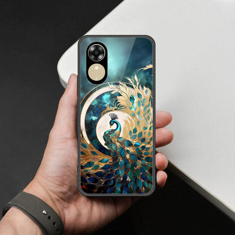 Oppo A17k Cover - Brave Series - HQ Ultra Shine Premium Infinity Glass Soft Silicon Borders Case