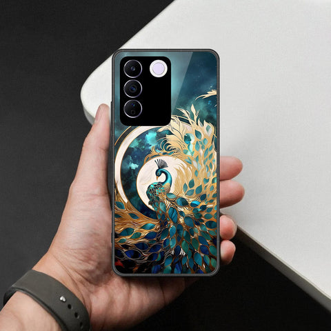 Vivo S16e Cover - Brave Series - HQ Ultra Shine Premium Infinity Glass Soft Silicon Borders Case