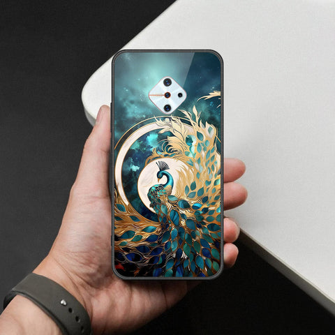 Vivo Y9s Cover - Brave Series - HQ Ultra Shine Premium Infinity Glass Soft Silicon Borders Case