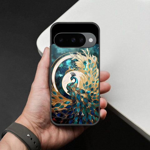 Google Pixel 10 Cover - Brave Series - HQ Ultra Shine Premium Infinity Glass Soft Silicon Borders Case