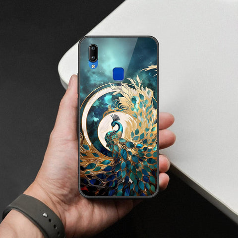 Vivo Y90 Cover - Brave Series - HQ Ultra Shine Premium Infinity Glass Soft Silicon Borders Case