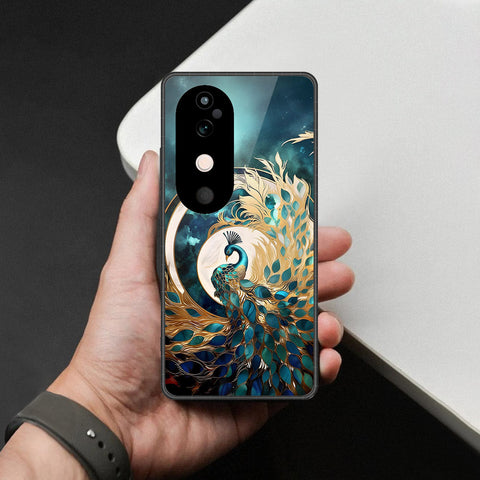Vivo V40 Pro Cover - Brave Series - HQ Ultra Shine Premium Infinity Glass Soft Silicon Borders Case