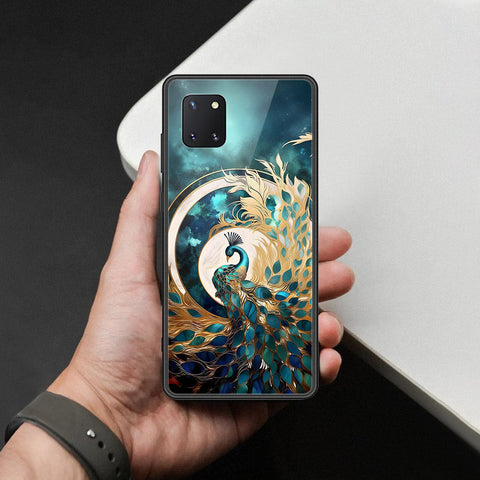 Samsung Galaxy A81 Cover - Brave Series - HQ Ultra Shine Premium Infinity Glass Soft Silicon Borders Case