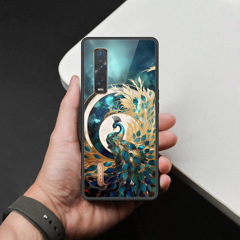 Oppo Find X2 Pro Cover - Brave Series - HQ Ultra Shine Premium Infinity Glass Soft Silicon Borders Case