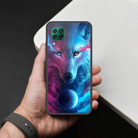 Huawei Nova 6 SE Cover - Brave Series - HQ Ultra Shine Premium Infinity Glass Soft Silicon Borders Case