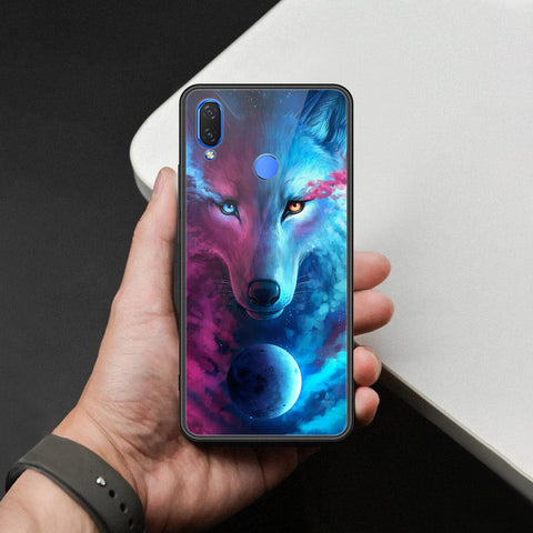 Huawei Enjoy 9 Plus Cover - Brave Series - HQ Ultra Shine Premium Infinity Glass Soft Silicon Borders Case