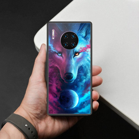 Huawei Mate 30 Pro Cover - Brave Series - HQ Ultra Shine Premium Infinity Glass Soft Silicon Borders Case
