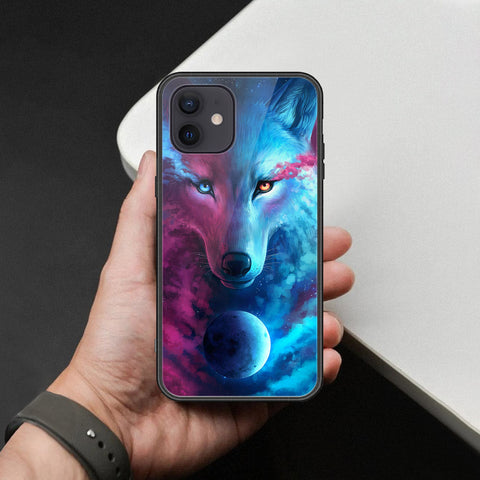 iPhone 12 - Brave Series - HQ Ultra Shine Premium Infinity Glass Soft Silicon Borders Case