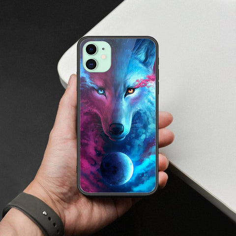 iPhone 11 - Brave Series - HQ Ultra Shine Premium Infinity Glass Soft Silicon Borders Case