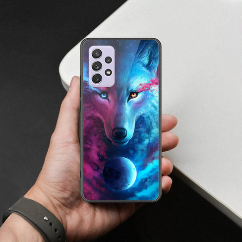 Samsung Galaxy A72 Cover - Brave Series - HQ Ultra Shine Premium Infinity Glass Soft Silicon Borders Case