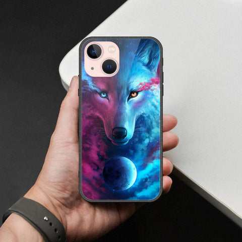 iPhone 14 Plus Cover - Brave Series - HQ Ultra Shine Premium Infinity Glass Soft Silicon Borders Case