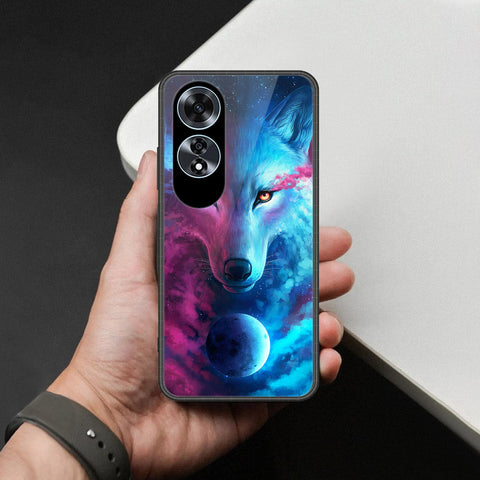Oppo A60 Cover - Brave Series - HQ Ultra Shine Premium Infinity Glass Soft Silicon Borders Case