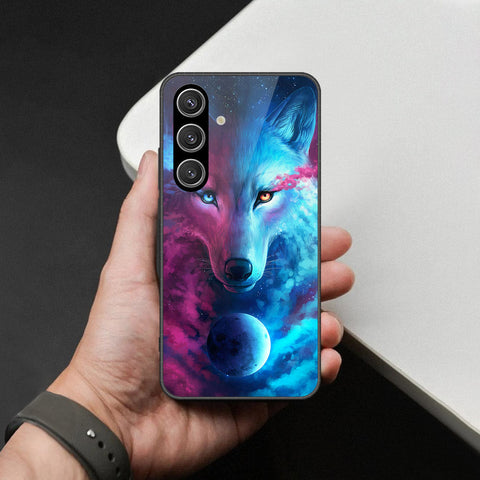 Samsung Galaxy S25 Cover - Brave Series - HQ Ultra Shine Premium Infinity Glass Soft Silicon Borders Case